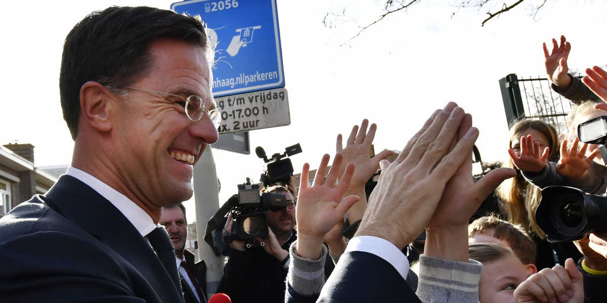 Mark Rutte, premier Holandii