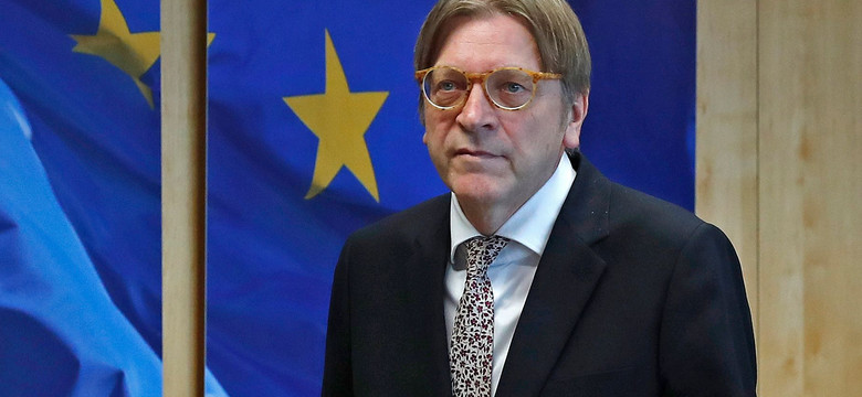 Uchylą immunitet Verhofstadtowi? Jest oficjalny wniosek