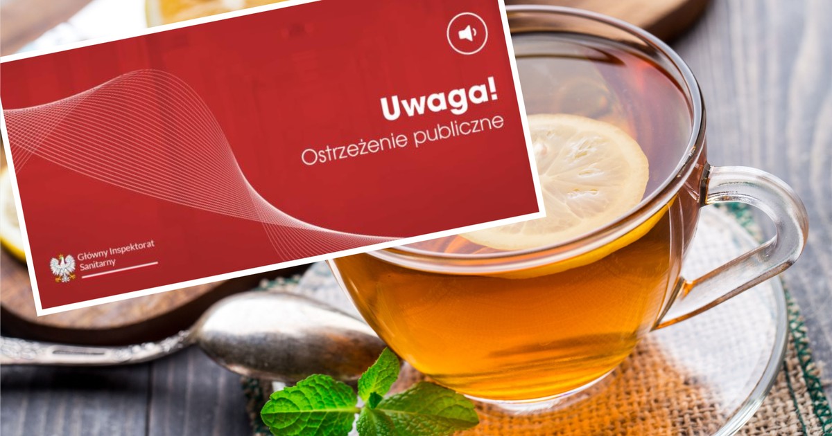 GIS bije na alarm! Popularna herbata wycofana ze sprzedaży. Może szkodzić zdrowiu