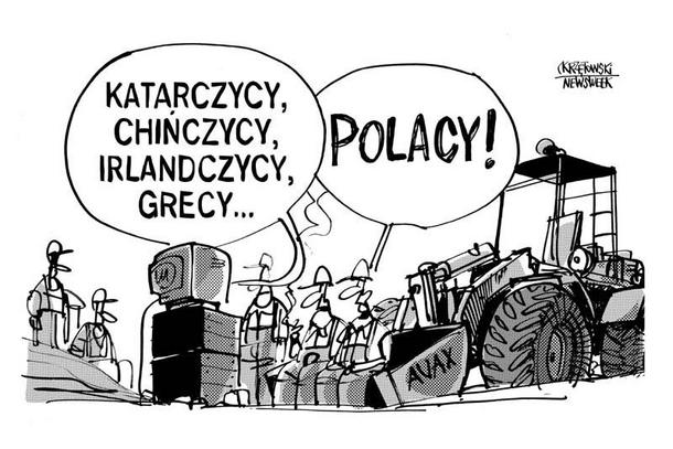 Polacy kryzys autostrady krzętowski
