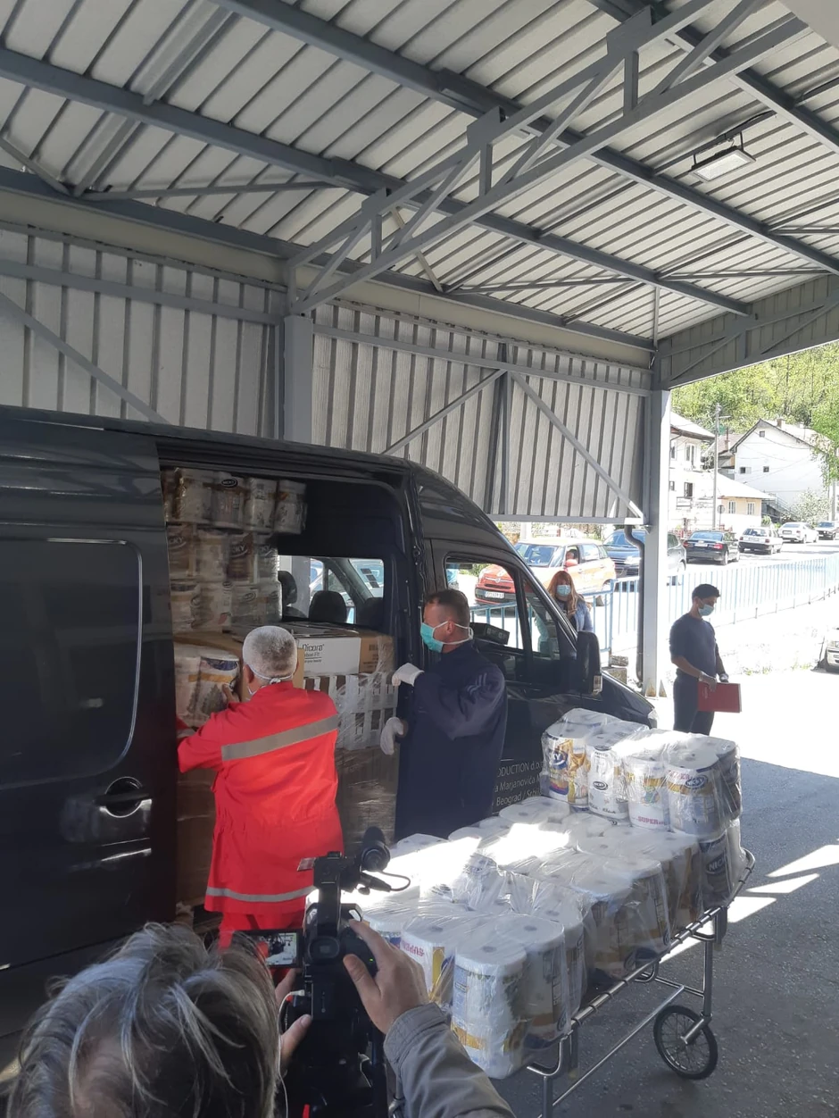 Pomoć koju je donirao Aco Pejović