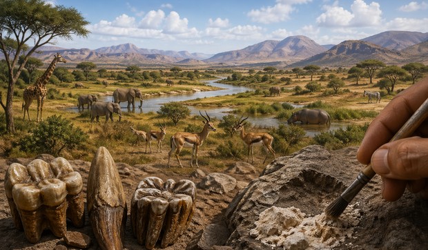 Fosili i divlji pejzaž