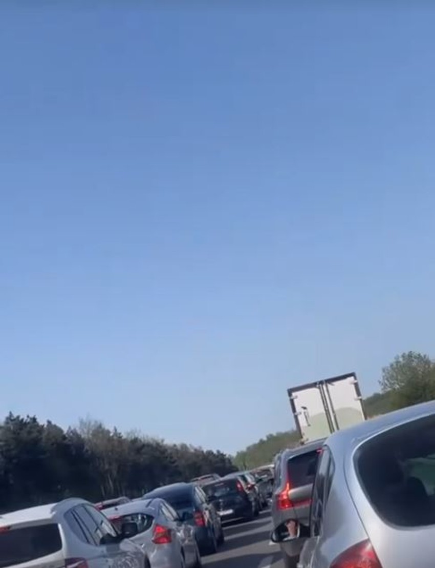 Begaljicko brdo, kilometraske kolone