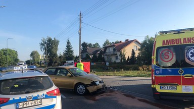 Tragiczny wypadek w Wyszkowie. Motocyklista zginął na miejscu