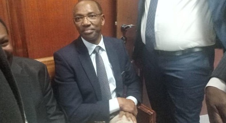 Flying squad officers arrest billionaire Humphrey Kariuki, moments after paying Sh11 million bail