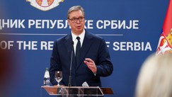 Predsednik Srbije Aleksandar Vučić sa predsednikom Evropskog saveta Antonijom Koštom