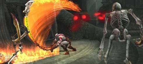 Screen z gry God of War II