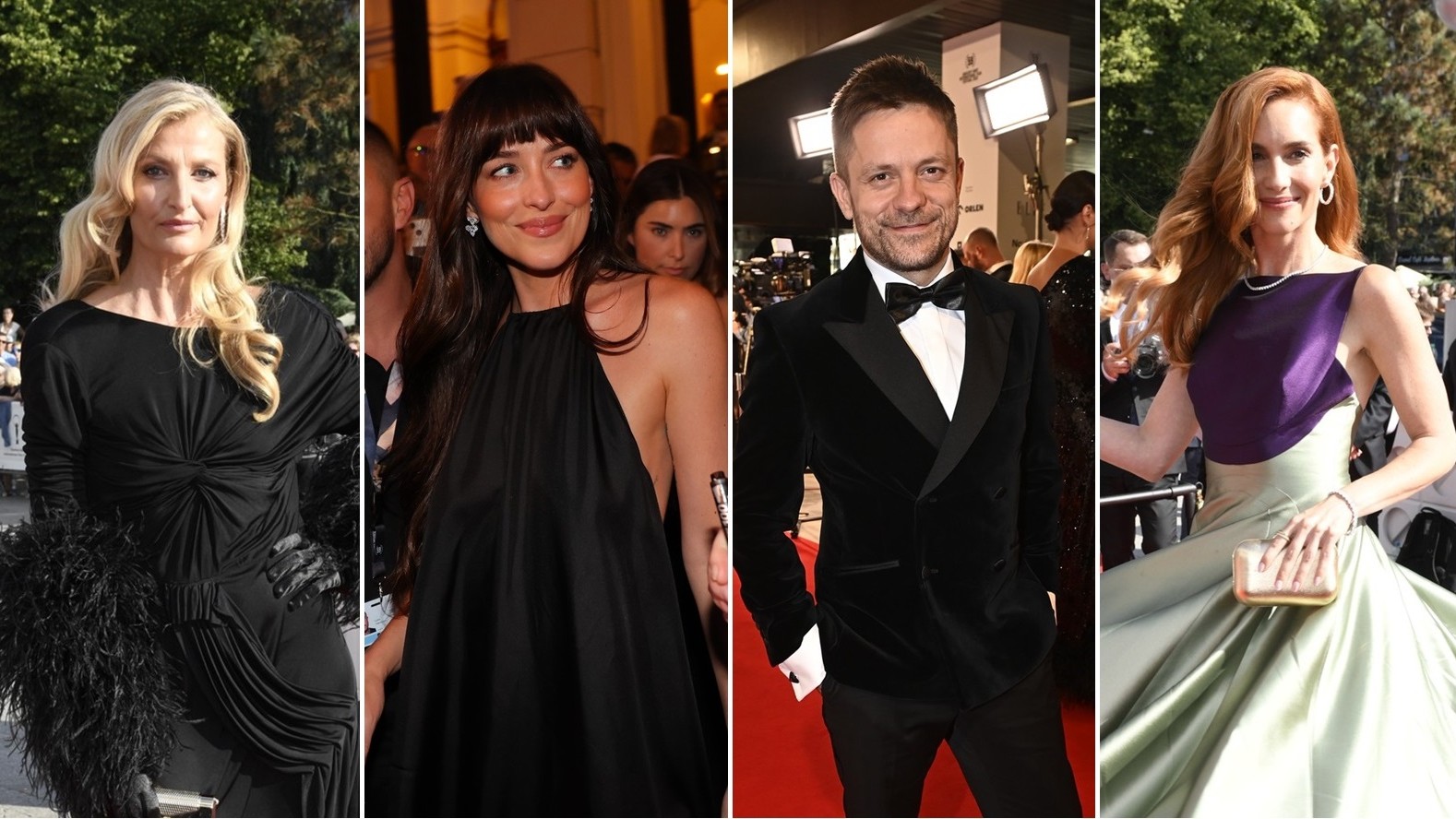 Tereza Maxová, Dakota Johnson, Jiří Mádl a Hana Vagnerová.