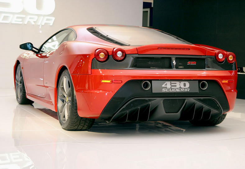 IAA Frankfurt 2007: Ferrari F430 Scuderia – premiera z Michaelem Schumacherem