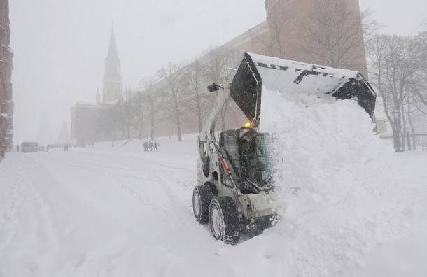 RUSSIA WEATHER SNOWFALL