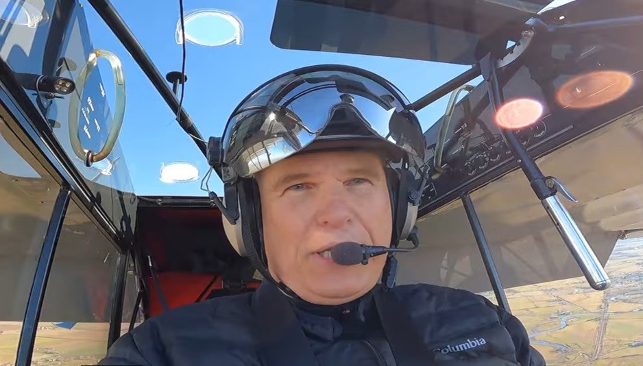 Meteorológ Roland Steadham.