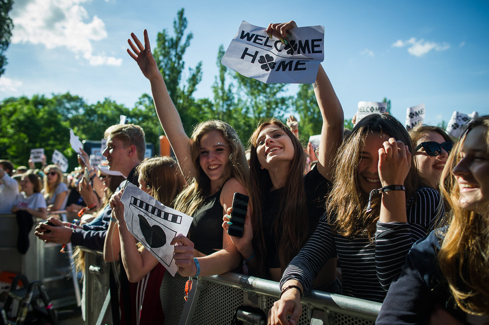 Publiczność na Orange Warsaw Festival 2017