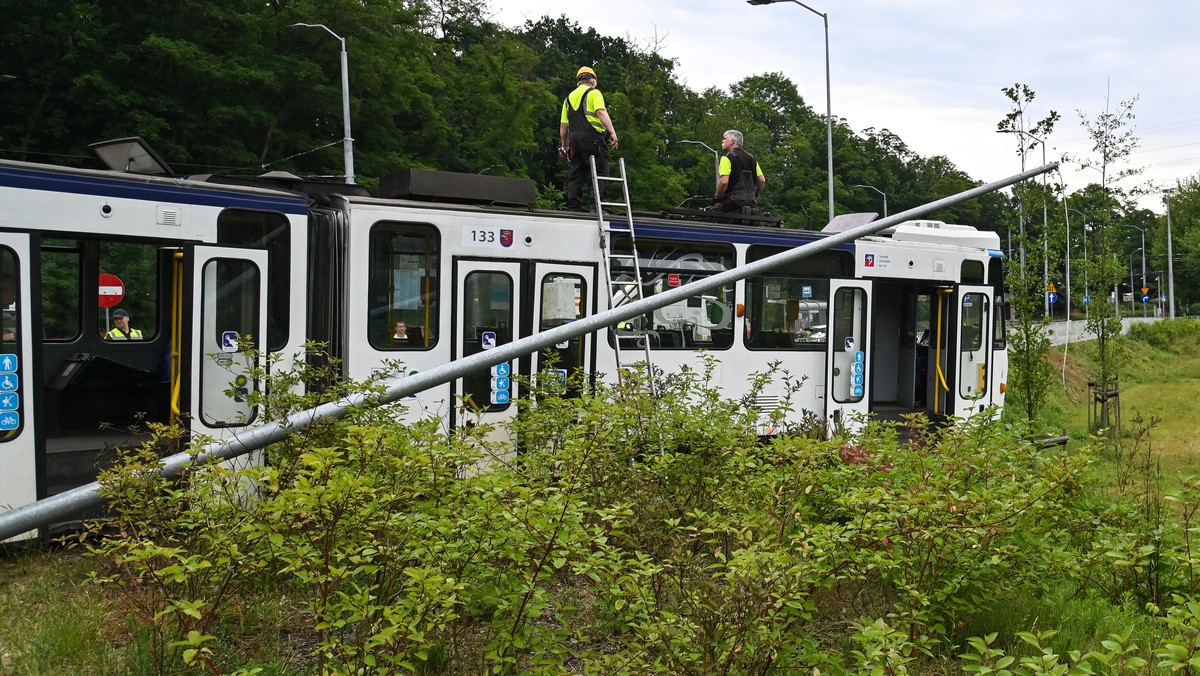 Szczecin. Wypadek tramwaju