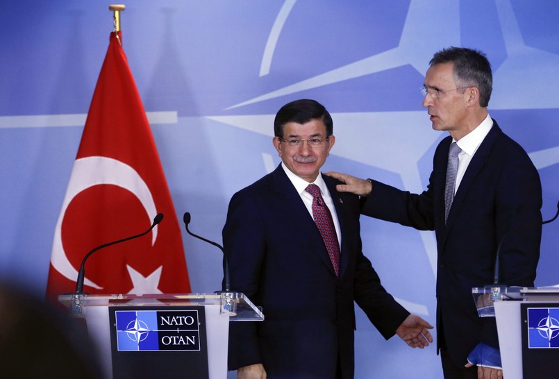 Ahmet Davutoglu i Jens Stoltenberg