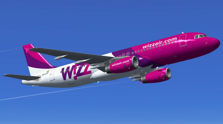 Wizz Air gép/Képünk illusztráció