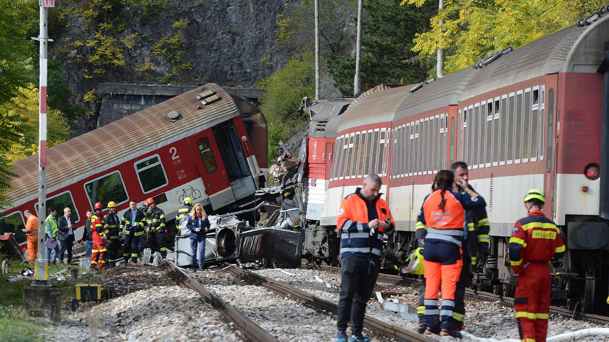 Zrážka rýchlikov pri Jablonove nad Turňou - 13.október 2025