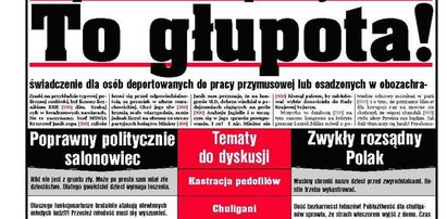 Poprawność polityczna?