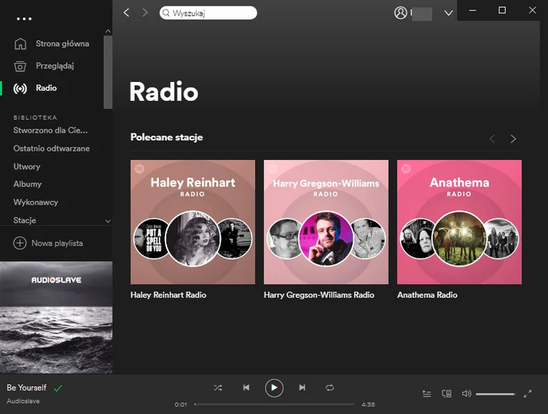 Spotify zastąpiło odtwarzacze pokroju Winampa