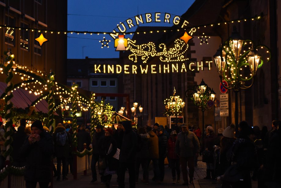 Christkindlesmarkt - jarmark bozonarodzeniowy w Norymberdze 