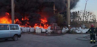 Pożar tekstyliów w Bytomiu. Niewykluczone, że to podpalenie!