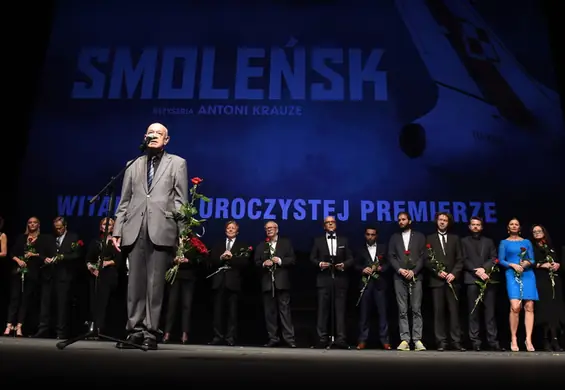 Premiera "Smoleńska": Doda, lans na ściance i zachwyt środowisk prawicowych