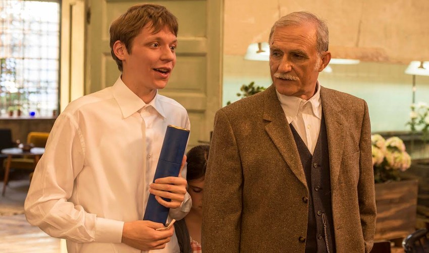 Petar Korać i Lazar Ristovski glavni junaci filma "Dnevnik mašinovođe"