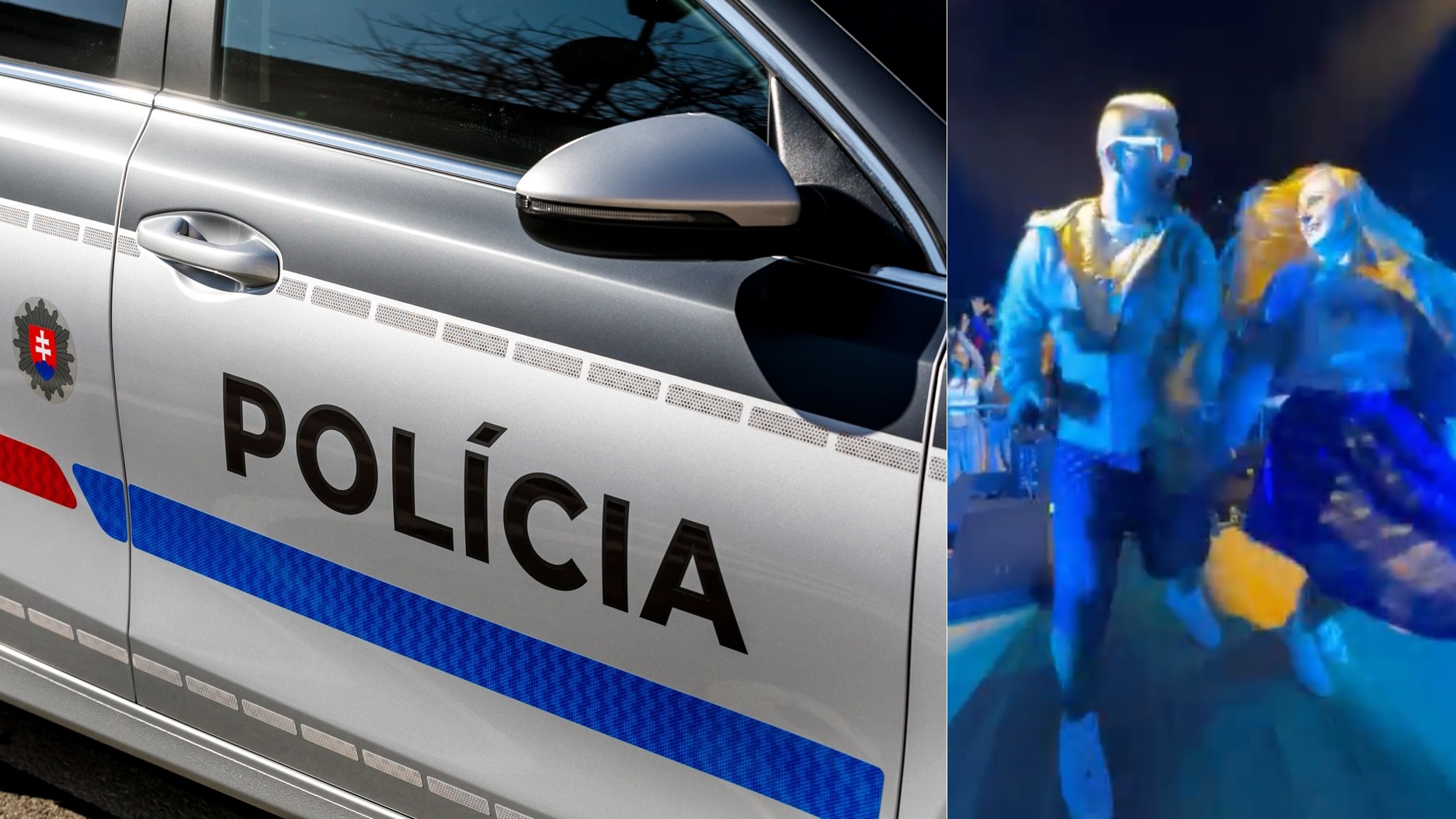 Polícia, René Rendy a Tatiana Červeňová