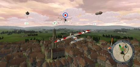 Screen z gry "Red Baron Arcade"