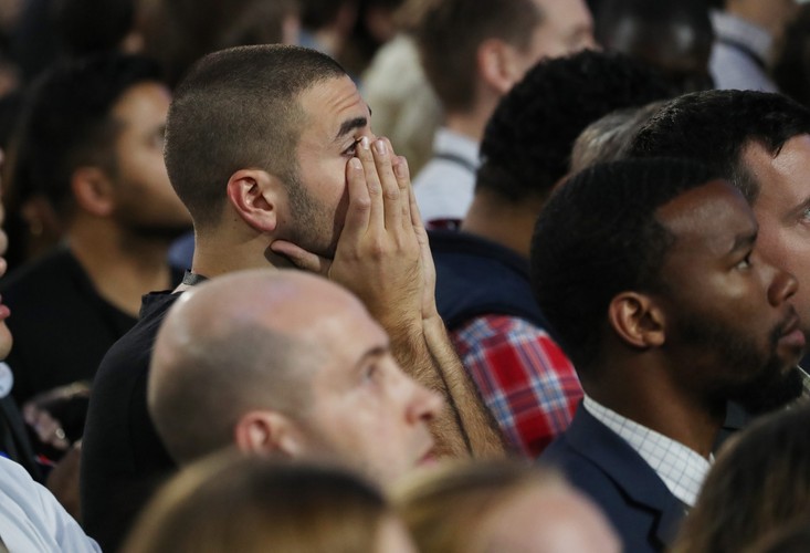 Sztab zwolenników Hillary Clinton w Nowym Jorku