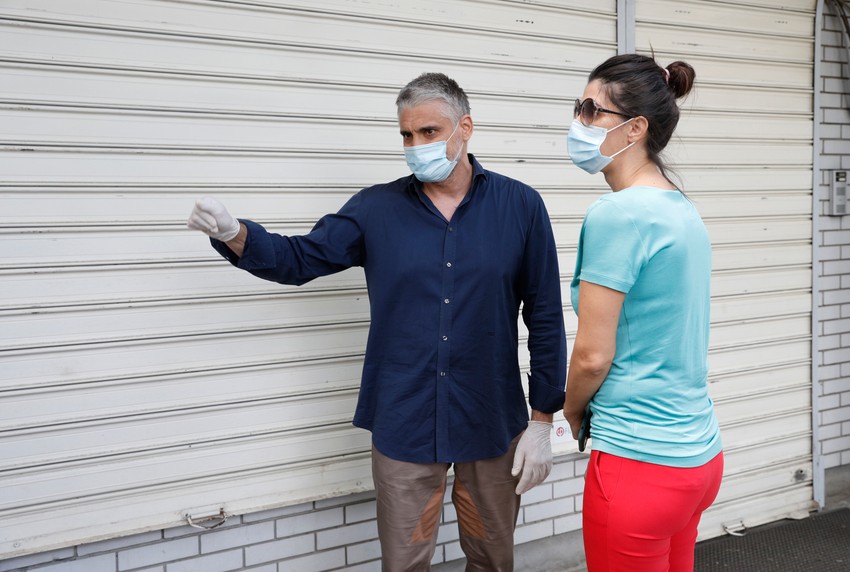 Čeda Jovanović, incident na Novom Beogradu