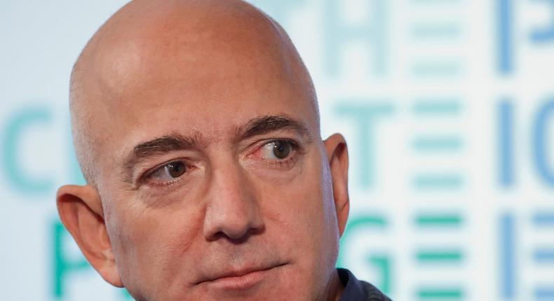 Of all tech billionaires, Amazon founder Jeff Bezos saw the biggest hit to his net worth in the past 12 months, according to a new Forbes ranking.Pablo Martinez Monsivais, File/Associated Press