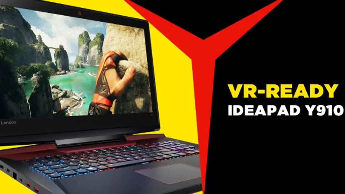 Lenovo Ideapad Y910 VR-ready - laptop dedykowany rzeczywistości wirtualnej