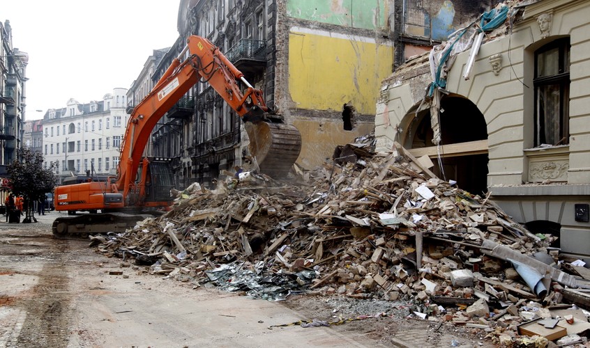 Zamiast kamienicy, góra gruzów. Tyle zostało po wybuchu gazu