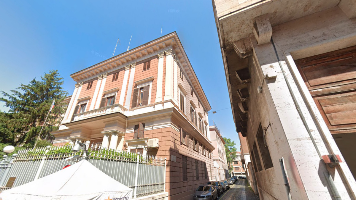 Ambasada Rosji w Rzymie przy ulicy Nawalnego?