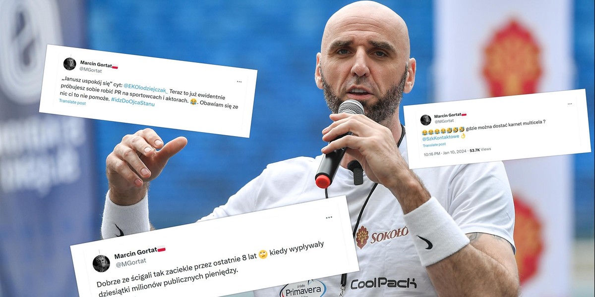 Marcin Gortat od miesięcy prowadzi internetowe wojenki z politykami PiS-u. 