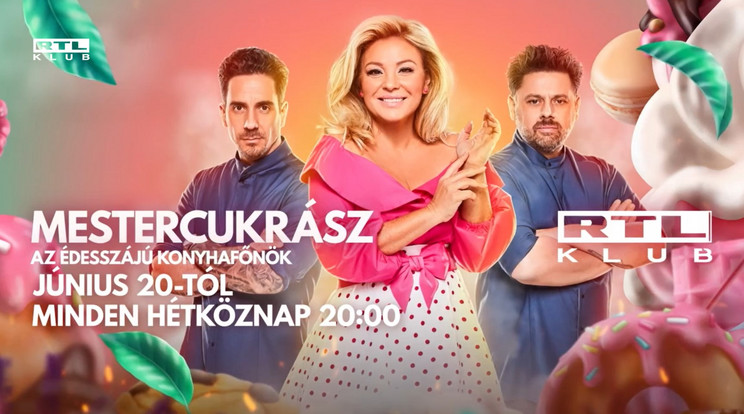 Izgalomból sem lesz hiány a Mestercukrász új évadában /Fotó: RTL