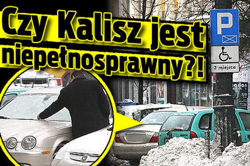 Czy Ryszard Kalisz jest niepełnosprawny?!