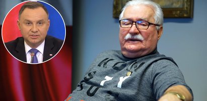 "Niech to odkręca". Wałęsa ocenił aktywność prezydenta Dudy