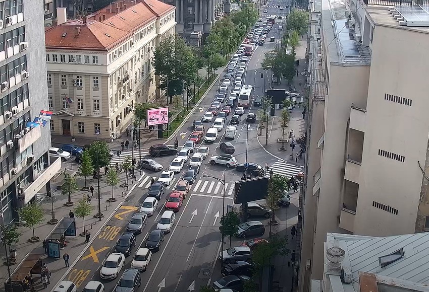 Gužve u Kneza Miloša