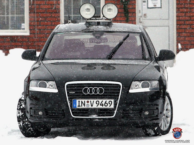 Zdjęcia szpiegowskie: Audi A6 wkrótce także z diodami (kolejne fotografie)