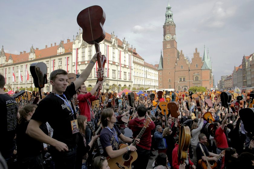 Gitarowy Rekord Guinnessa 2016 we Wrocławiu