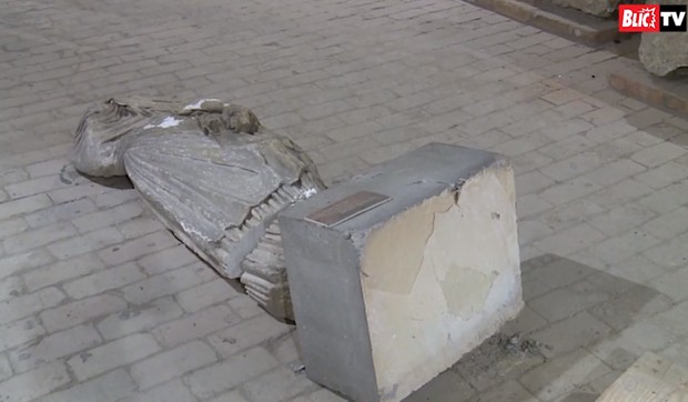 Oštetili statuu staru 17 vekova