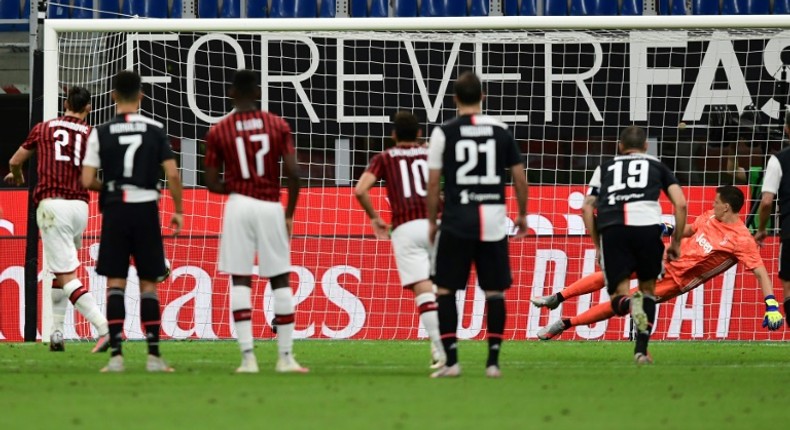 Ibrahimovic's penalty started the Milan comeback