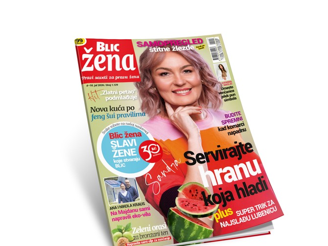 Novu "Blic ženu" potražite na svim prodajnim mestima od subote 4. jula 
