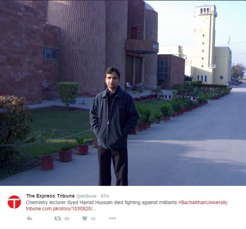 Hrabri profesor hemije Sajed Hamid Husein