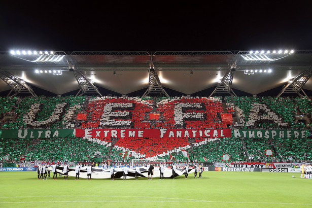 Liga Europy: UEFA zamknęła stadion Legii Warszawa