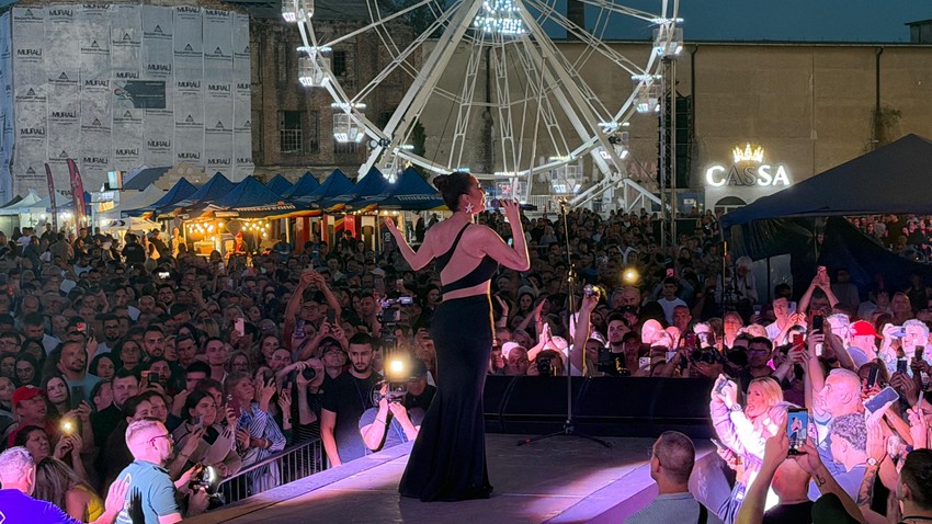 Ceca na koncertu u Rumuniji 