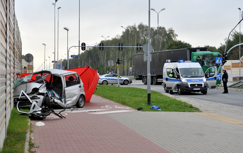 śmiertelny wypadek na ul. Zakładowej