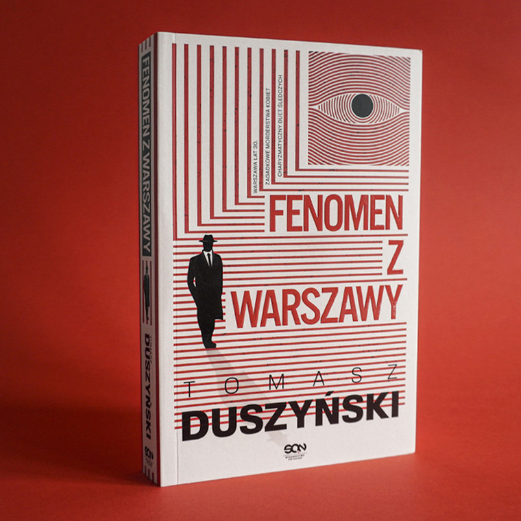 "Fenomen z Warszawy": okładka książki