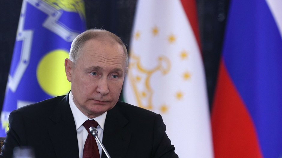 Prezydent Rosji Władimir Putin w Erywaniu, 23 listopada 2022 r.